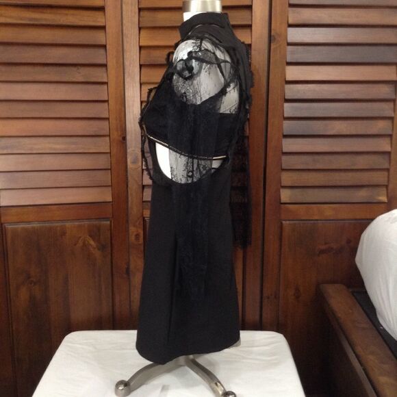 Haute Rouge Peek-A-Boo Cut Out Mini Dress Sz XS - Picture 4 of 7